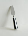 Stainless Steel Cheese Knives with Black & White Bone Inlay Handles - Set of 3