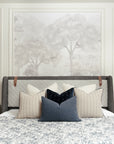 Tropical Silhouette Print Cotton Bedspread Set
