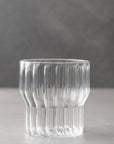 Fluted Drinking Glasses -Set of 2
