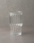 Fluted Drinking Glasses -Set of 2