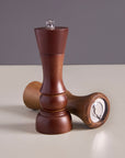 Kori Brown Wooden Salt & Pepper Grinders - Set of 2