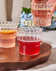 Fluted Drinking Glasses -Set of 2