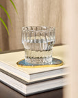 Fluted Drinking Glasses -Set of 2
