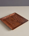 Moku Brown Wooden Square Serving Tray