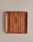 Moku Brown Wooden Square Serving Tray