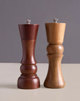 Kori Brown Wooden Salt & Pepper Grinders - Set of 2